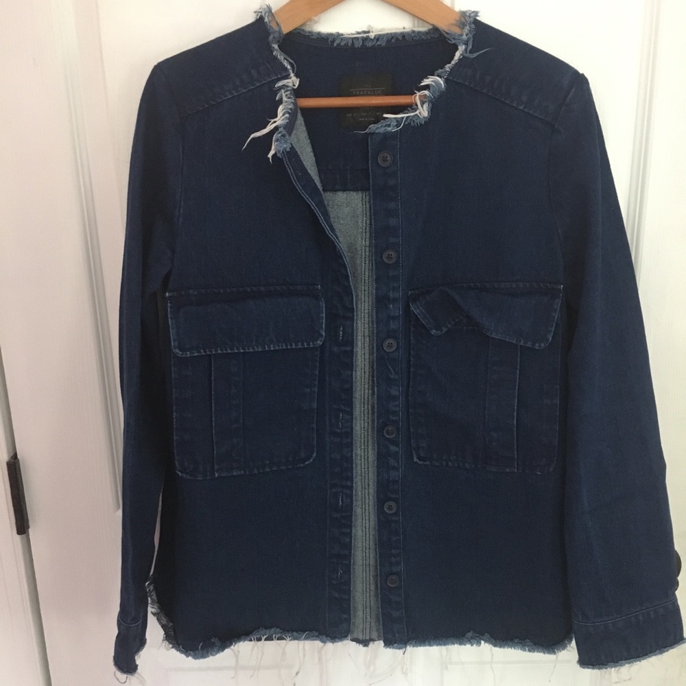 Fringed Denim Jacket